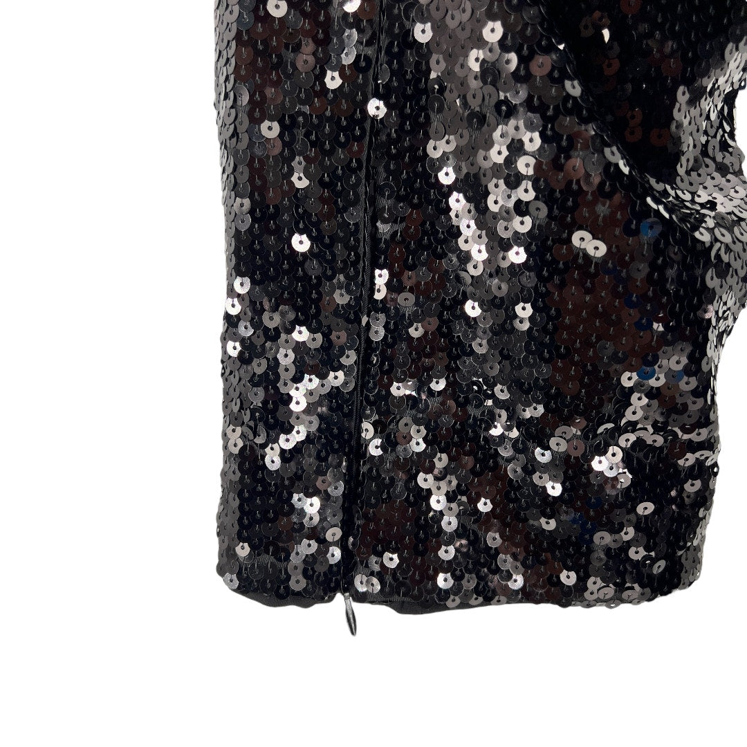 Good American Black Sequin Jumpsuit