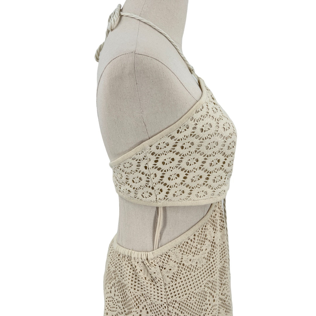 Jonathan Simkhai Georgiana Crochet Swim Coverup Dress